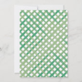 Start Your Tractor 1st Birthday Photo Invitation 招待状 (裏面)