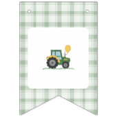Start Your Tractor Birthday Bunting Flag バンティングフラッグ (第1の旗)