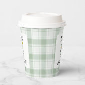 Start Your Tractor Square Paper Cups 紙コップ (左)