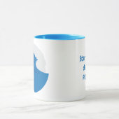 Starting each day with PORPOISE マグカップ (中央)