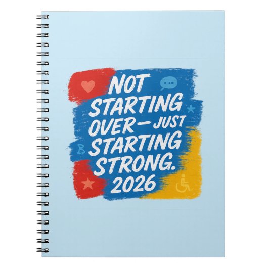 “Starting Strong 2026” エンパワーメント ノートブック (正面)