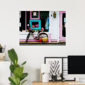 STARTING UNDER $20 – 自転車byアンティークショッププリント ポスター (ホームオフィス)