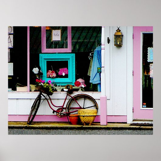 STARTING UNDER $20 – 自転車byアンティークショッププリント ポスター (正面)