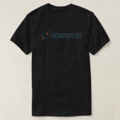 STARTUP LIFE Sticker Tシャツ (デザイン正面)