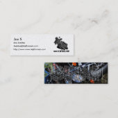 starVmaxの名刺のデザイン スキニー名刺 (正面/裏面)