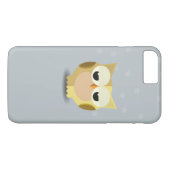 stary背景の絵のフクロウ Case-Mate iPhoneケース (裏面(横))