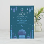 Stary night Eid al fitr celebration Invitation 招待状 (スタンド正面)