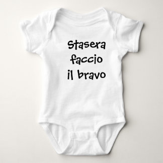 Staseraのfaccio il Bravo! ベビーボディスーツ