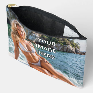 STASH! 👜 Custom Pouch – Add Image or Text アクセサリーポーチ