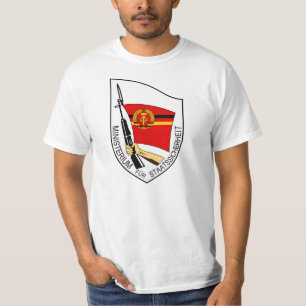 Stasiの国家安全保障、東ドイツのための大臣 Tシャツ