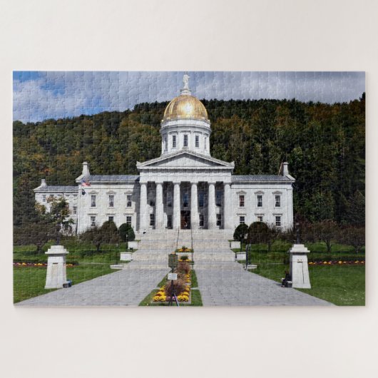 State Capital of Vermont - Puzzle ジグソーパズル (横)