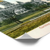 State Capitol, Hartford CT 1907 Vintage ポスター (角)