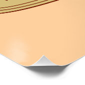 State Emblem of Andorra Historic Co-Principality ポスター (コーナー)