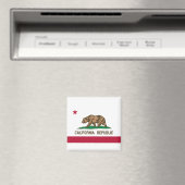 State Flag of California マグネット (インサイチュ (食洗機))