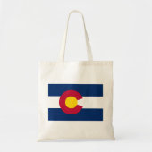 State Flag of Colorado トートバッグ (正面)