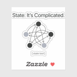State Its Complicated Programmer Humor シール