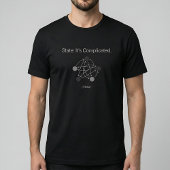 State Its Complicated Programmer Humor Tシャツ