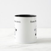 State Its Complicated Two Sided Programmer Mug マグカップ (中央)