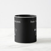 State Its Complicated Two Sided Programmer Mug マグカップ (中央)