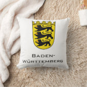 State of Baden-Württemberg Grand Coat of Arms Art クッション (ブランケット)