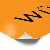 State of Baden-Württemberg Grand Coat of Arms Art ポスター (コーナー)