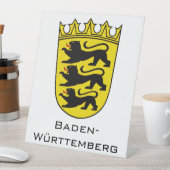 State of Baden-Württemberg Grand Coat of Arms Art 台座サイン (インサイチュ)