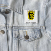 State of Baden-Württemberg Grand Coat of Arms Art 缶バッジ (インサイチュ)