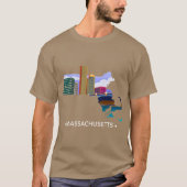 State of Massachusetts 1 Tシャツ (正面)