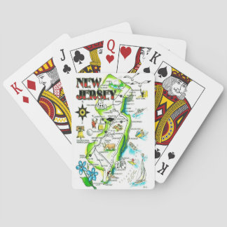 State of New Jersey Illustrated Playing Cards トランプ