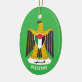 State of Palestine coat of arms セラミックオーナメント (左)