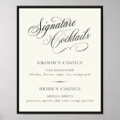STATELY Signature Cocktails Wedding ポスター (正面)