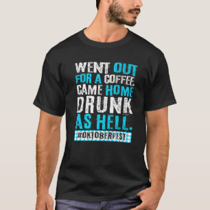 Statement カッコいい Beer Drinkパーティーフェスティバル Tシャツ