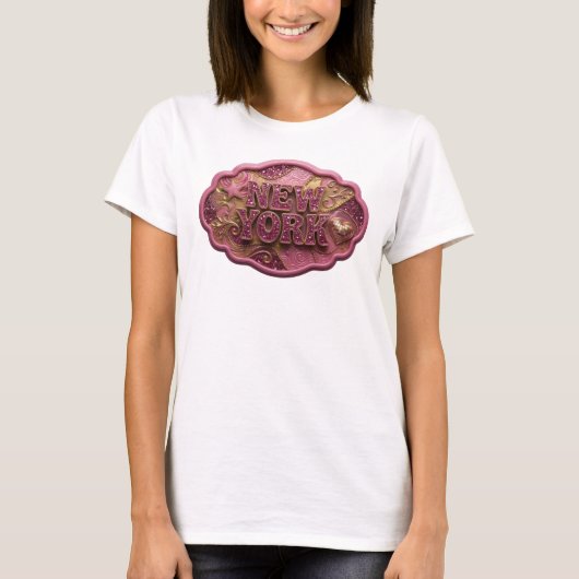 Statement Gold ニューヨーク グラフィックTシャツ Tシャツ (正面)