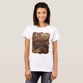 Statement Gold DREAM BIGGER 引用Tシャツ Tシャツ (正面フル)