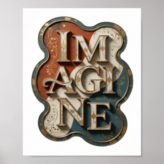 Statement Gold IMAGINE ポスター (正面)