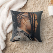 Statement Hair pillow クッション (ブランケット)