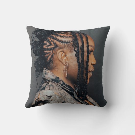 Statement Hair pillow クッション (裏面)