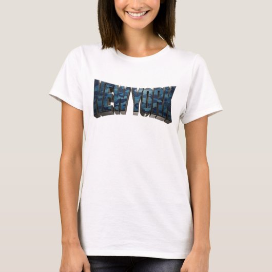 Statement Navy ニューヨーク オリジナルTシャツ Tシャツ (正面)