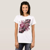 Statement Silver ABSTRACT ART アートプリント v2 Tシャツ (正面フル)