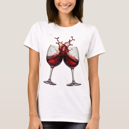 Statement Silver CHEERS TO GOOD HEALTH プリント Tシャツ (正面)