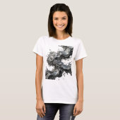 Statement Silver GEARS IN MOTION グラフィックTシャツ Tシャツ (正面フル)