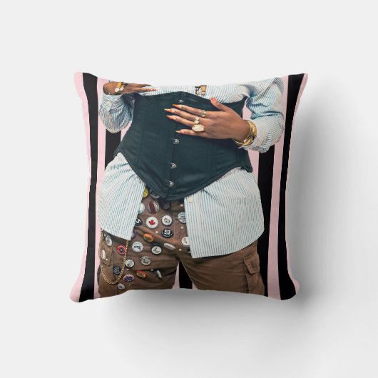 Statement Streetwear クッション (裏面)