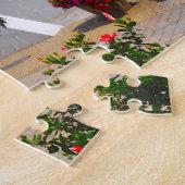 Staten Island New York.クリスマスグリーティングジグソー ジグソーパズル (側面)