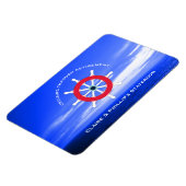 Stateroomドアマーカーの除パーソナライズされた去 マグネット (左側)