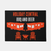 Static Caravan Home Gift ドアマット (正面)