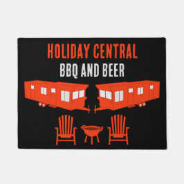 Static Caravan Home Gift ドアマット