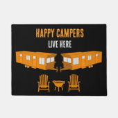 Static Caravan Home Gift ドアマット (正面)