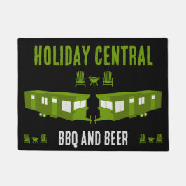 Static Caravan Home Gift ドアマット