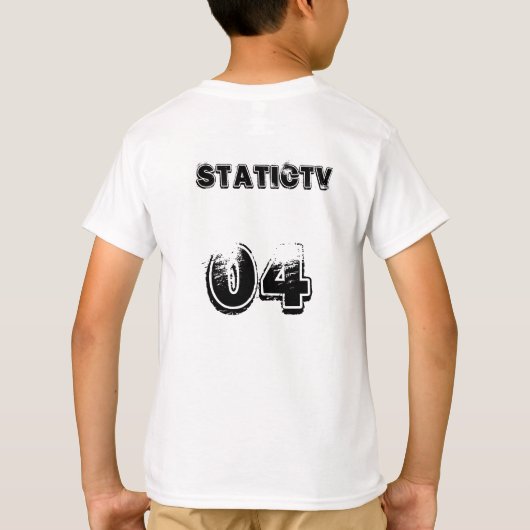 StaticTv媒体 Tシャツ (裏面)