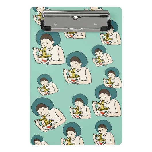 Stationary Chicken Noodle  ミニクリップボード (正面)